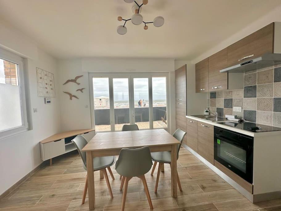 Face A La Mer, Appartement Rdc Bray Dunes Luaran gambar